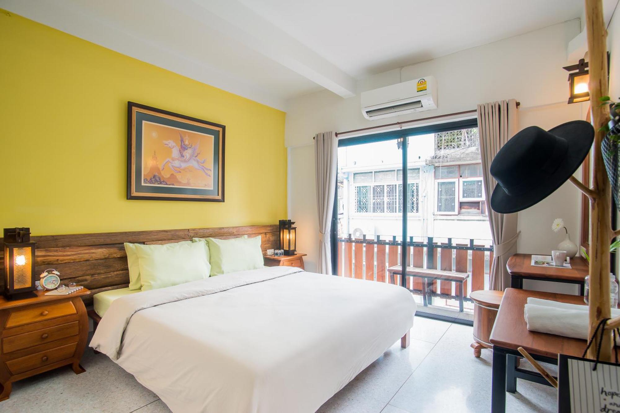 Banthat Thong Hostel Bangkok Eksteriør billede